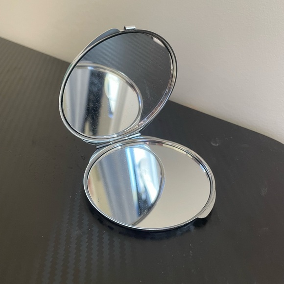 Cerulean Blue Compact Pocket Mirror - Picture 2 of 9